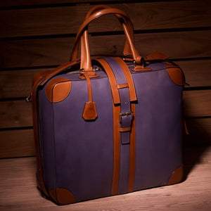 ~the travel TOTE ~ Beautiful Unique Handcrafted & Hand-Painted Patina
