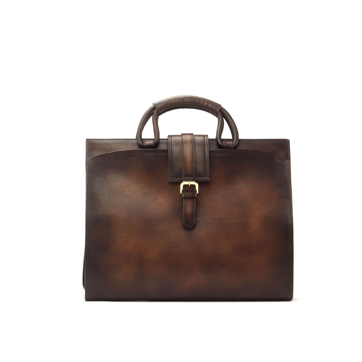 ~the brief CASE ~ Beautiful Unique Handcrafted Patina Bag